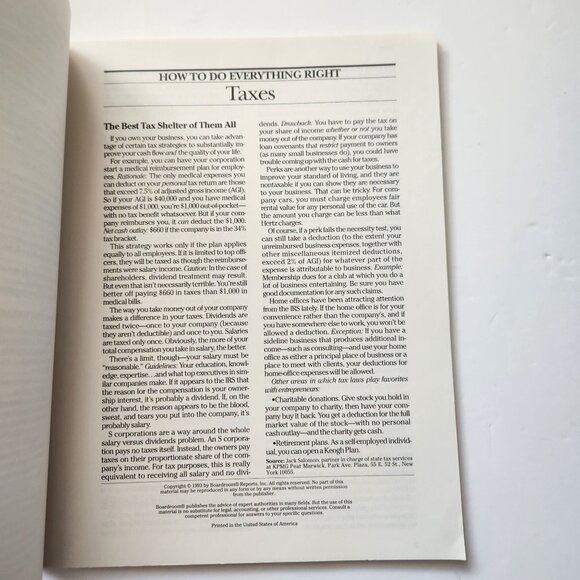 How To Do Everything Right By Bottom Line Personal Gold Softcover Guide - Picture 11 of 12